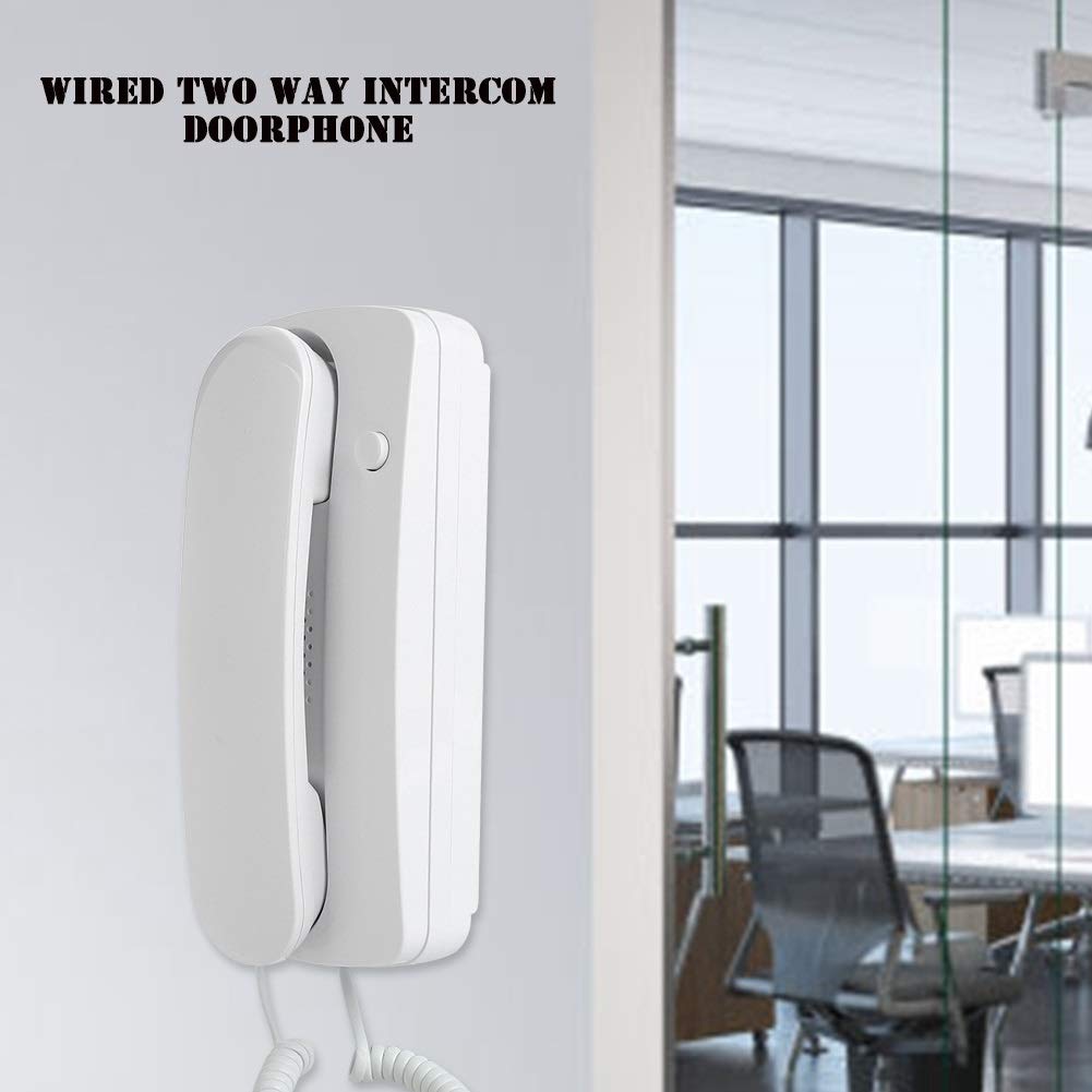 MAGT intercom, two-way audio door intercom, universal, bi-directional, wired, intercom system, for office families.