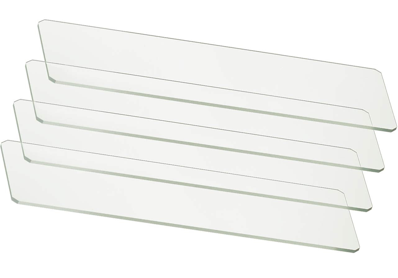 Bresser permanent microscope slides (set of 50) & microscope slides/coverslips (50x/100x)