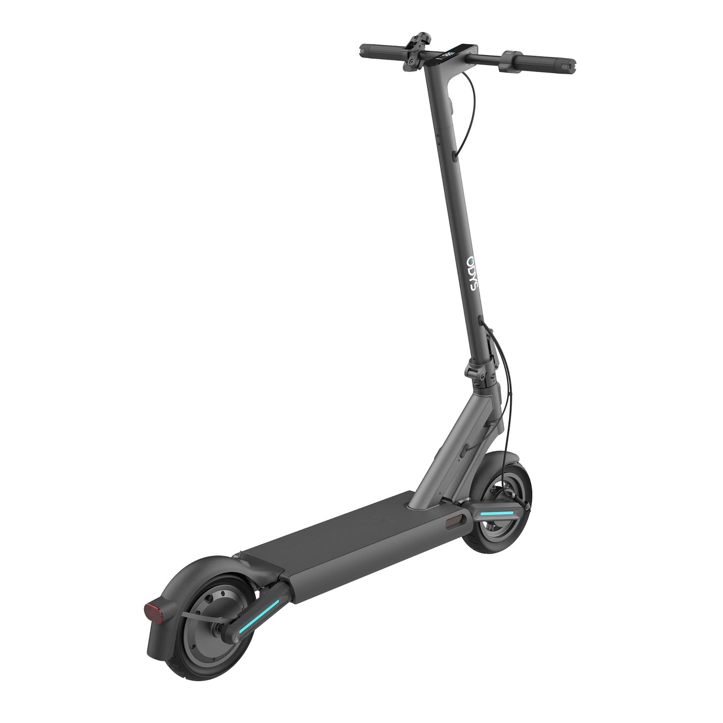 Odys Ultron i75 E-Scooter with German road approval & dual full suspension (max. 20km/h, up to 75km range, up to 25% incline, 10" air tires, max. 120kg weight capacity, display & app, foldable)