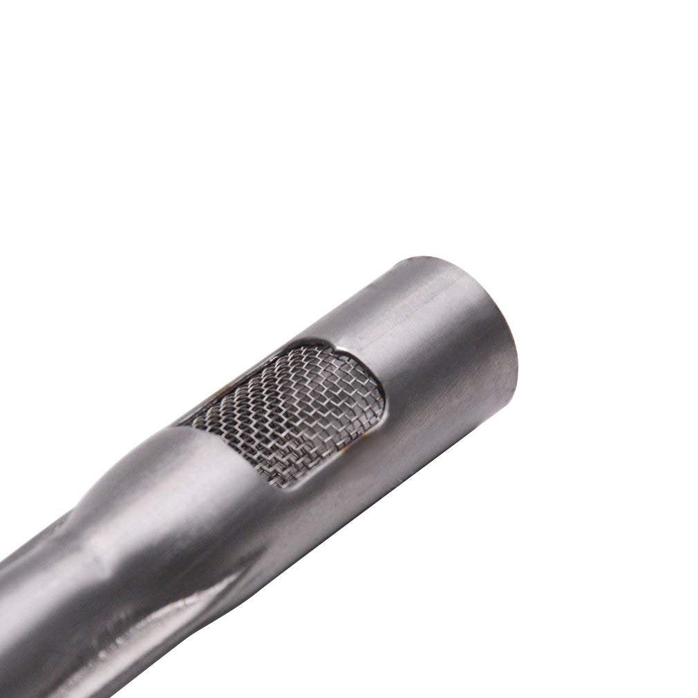 Stainless steel burner tube fits Weber Q300/Q3000 series gas grills (replacement part 60036/80387/65032).