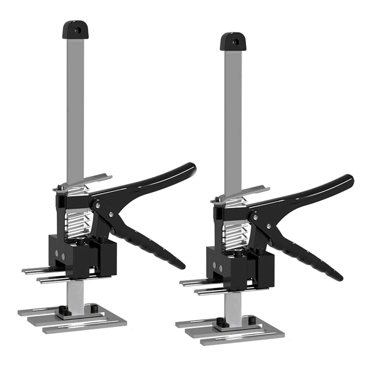 Labor-saving lifter, 2 pieces 38.8cm arm hand tool lifter with scale, up to 240kg tile lifter lifting tool, telescopic support height adjuster, lifter for drywall wall tiles furniture