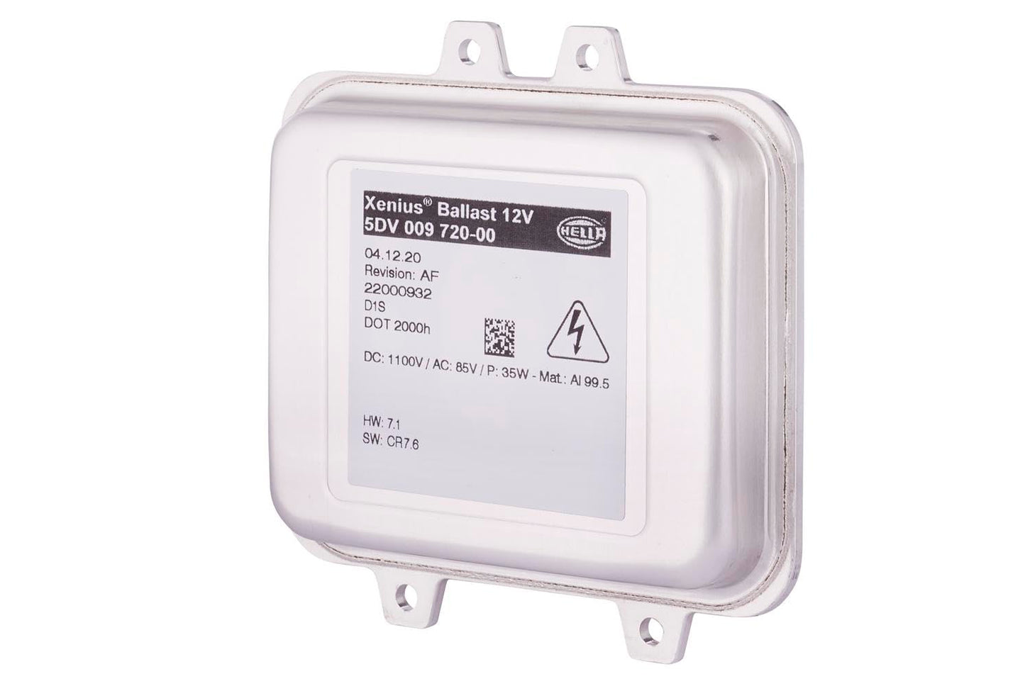 HELLA 5DV 009 720-001 Xenon ballast Opel Vauxhall - 12 Volt