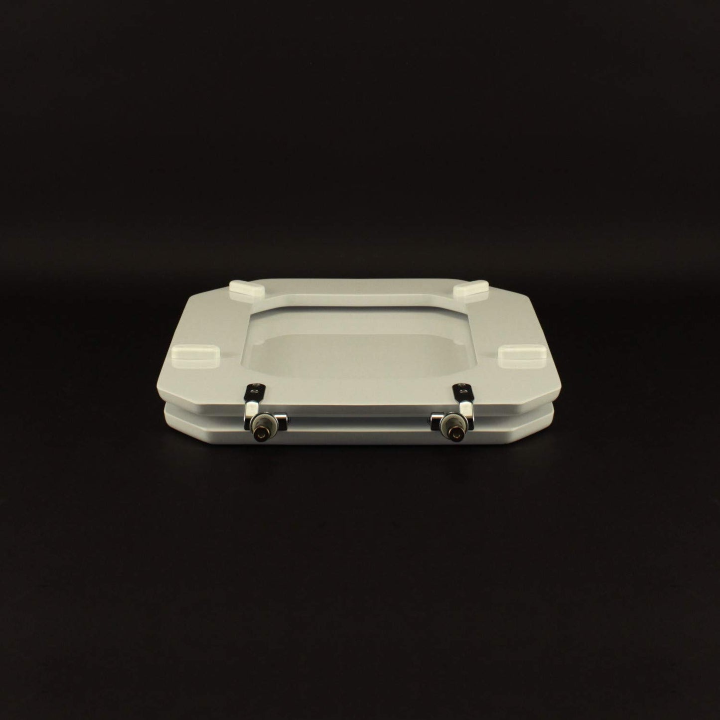 ACB/COLBAM toilet seat, 1930, OTTAGON, white with slow-closing hinge, Soft Close Cromo-Duravit.