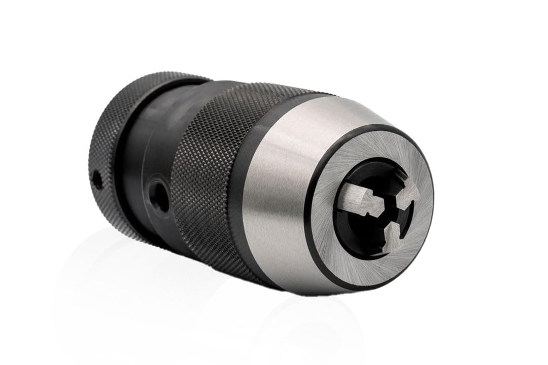 Drill chuck quick-action chuck B16 3-16 mm + MK1 tapered arbor with ejection lugs precision chuck KREFTING TOOLING
