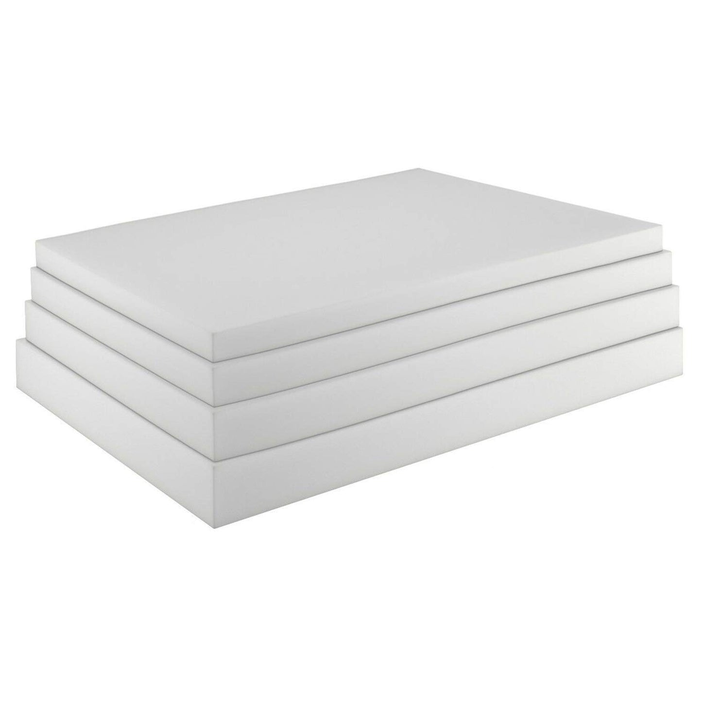 sunnypillow foam board foam cushion cut - 60 x 200 x 7 cm RG 25/44 - topper mattress pad available in many sizes to choose from.