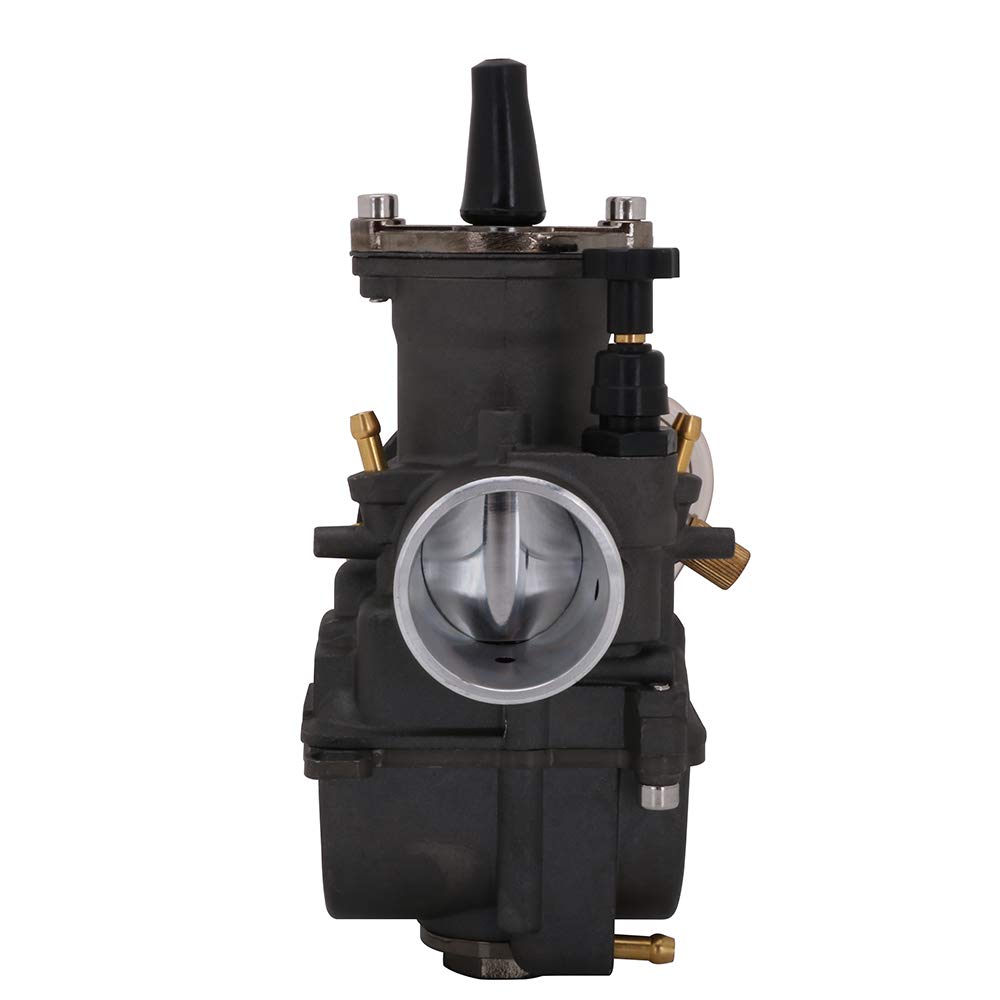 JFG RACING 30mm PWK Carburetor for GY6 100cc 125cc 150cc 2T 4T - Dark Grey