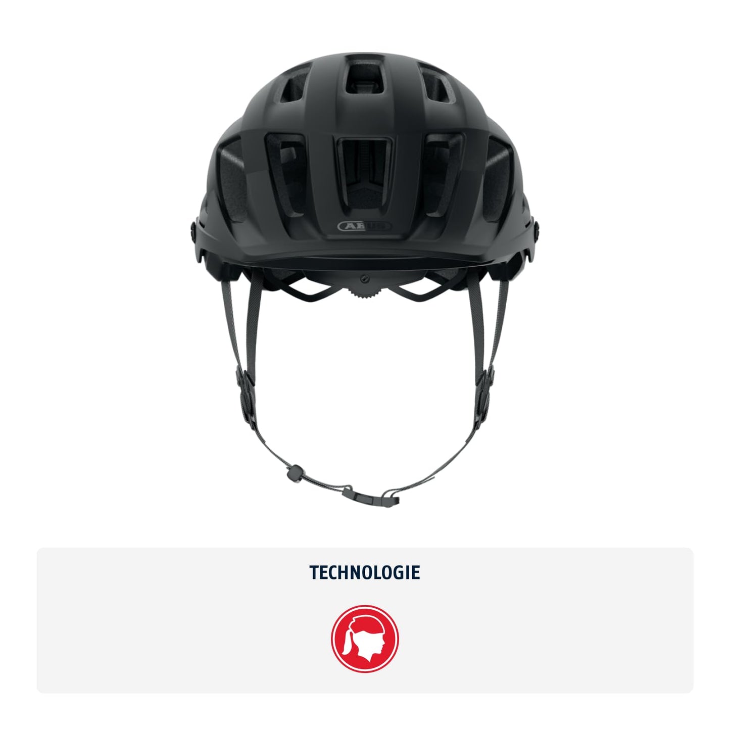 ABUS MTB helmet Moventor 2.0 MIPS - cycling helmet with impact protection for off-road use on the mountain bike - all-mountain helmet for women and men - black matt, L