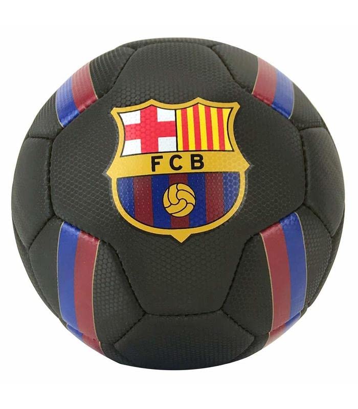 Roger's official football Barcelona Blaugrana. Black, gold, red, blue. Suitable for adults and children (size 5, large).