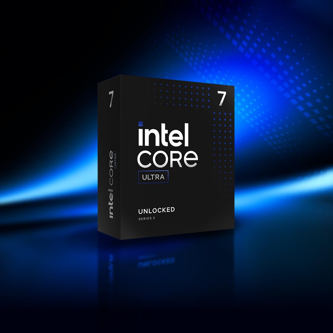 Intel® Core™ Ultra 7 Desktop Processor 265K with 20 cores (8 P-cores + 12 E-cores) running at speeds up to 5.5 GHz.