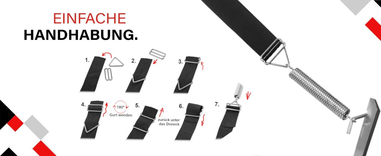 Moritz Camping Storm Strap 13m Deluxe for Awning Canopy I Motorhome Caravan I Storm Safety Storm Line Guy Rope