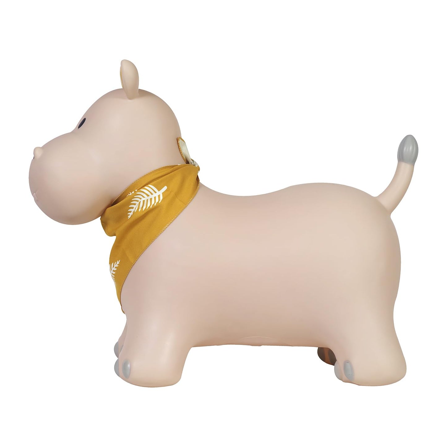 Childhood Hopper for kids, subtle and modern colors, loving details and high-quality, includes air pump, Hippo