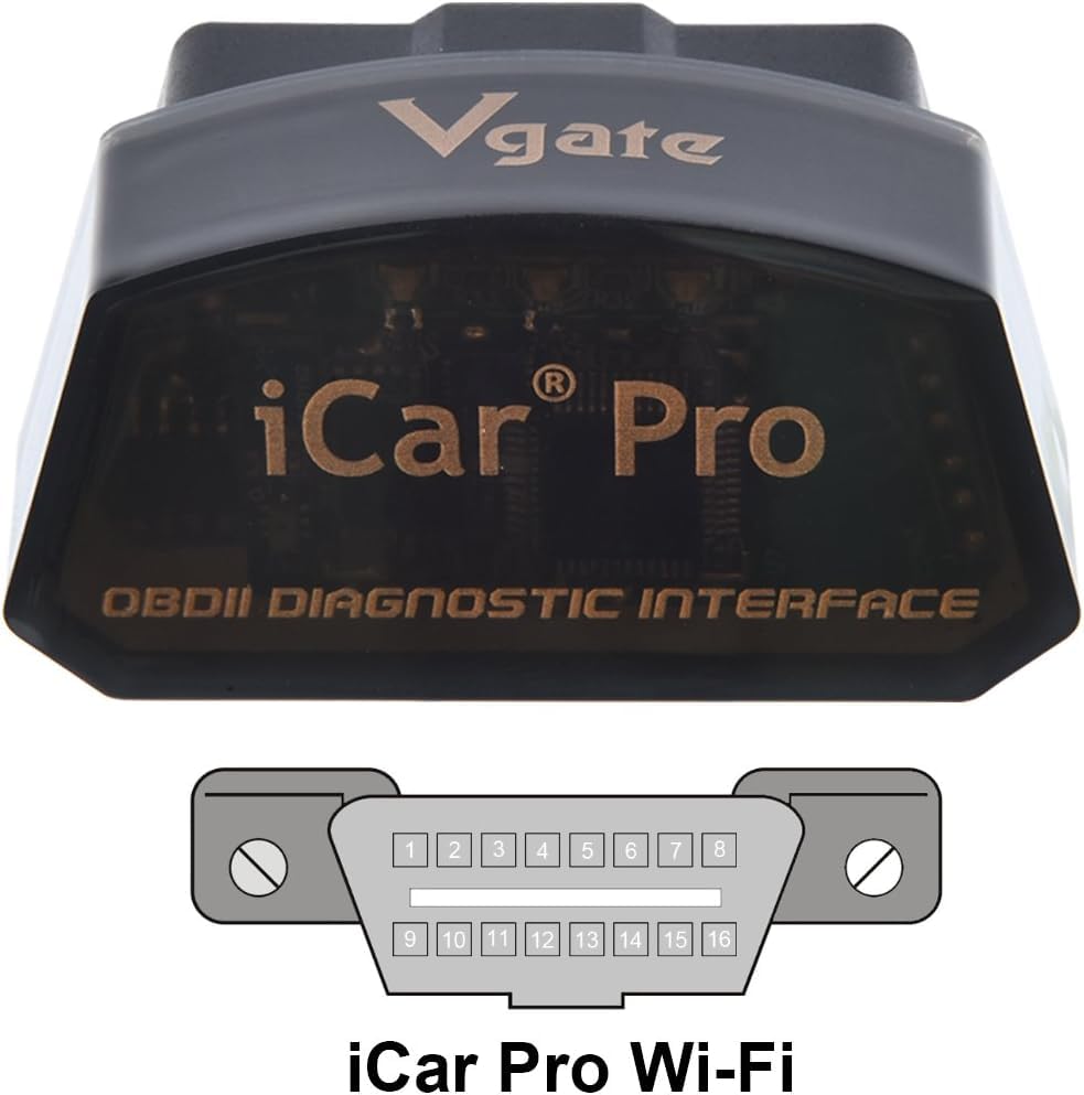 Code reader diagnostic tool OBD2 OBDII ELM327 compatible scanner car adapter fault check engine light scan tool.