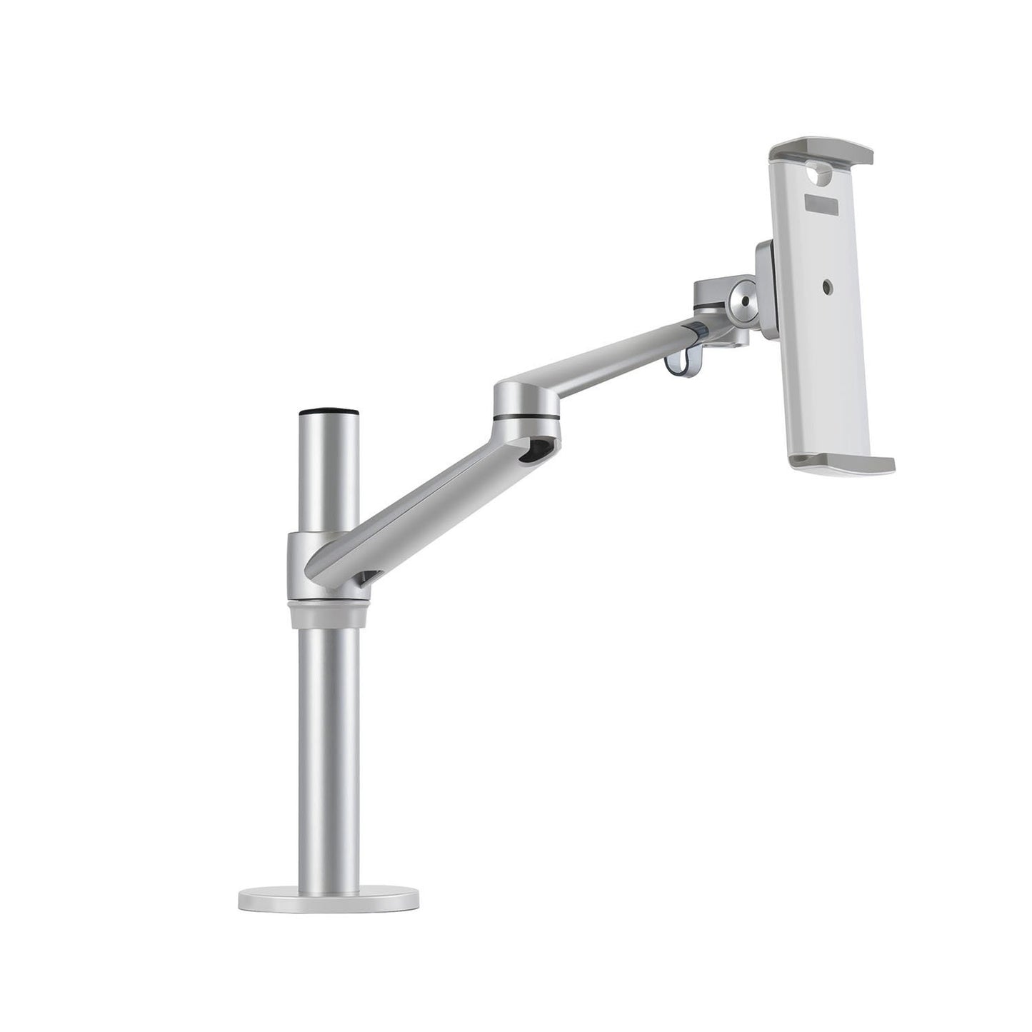 Thingy Club adjustable desk mount, holder with swivel arm, fully adjustable, made of aluminum.