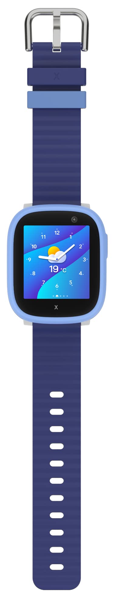 XPLORA X6 Play - waterproof phone watch for kids - 4G, calls, messages, school mode, SOS function, GPS, camera, pedometer - 2 years warranty (BLUE)