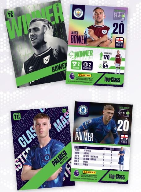 Bundle with Top Class Pure Football 2025 - Trading Cards - 1 Starter + 10 Booster + Exclusive Collect-it Sleeves