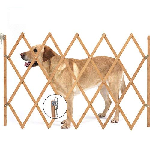 AllRight Dog barrier gate Dog gate Pet gate Staircase safety gate Wooden Mounting hardware 75 x 105 cm