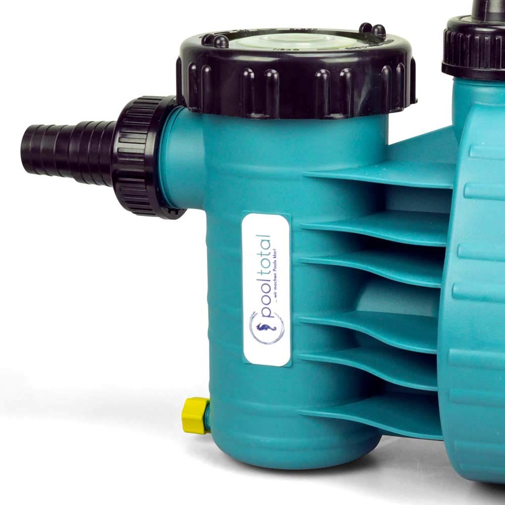 Aqua Plus 6 POOL Total Edition - 6 m³/h capacity for pools up to 30,000 l water volume - Self-priming, saltwater-resistant, quiet operation, easy to service, low wear.