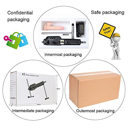 FREDORCH NEW Automatic Silent Sex Machine for Women and Men. Sex Machine for Masturbation Love, Retractable Vibrator, Sex Toy (Package C)