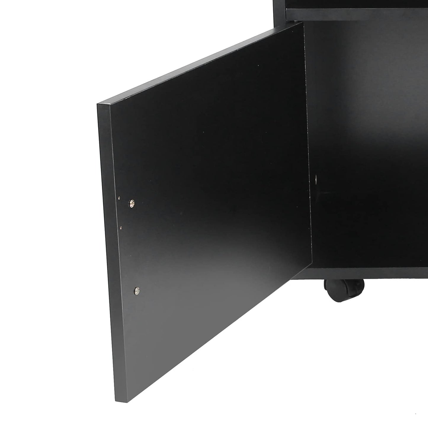 GOTOTOP file cabinet, Mobile MDF printer table Wood cabinet for offices for study rooms