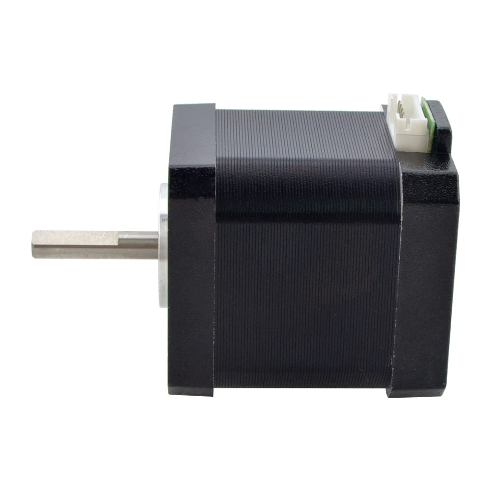 STEPPERONLINE E Series Nema 17 stepper motor 2A 55Ncm 1.8° with 1 meter cable for 3D printers CNC (5 Pack)