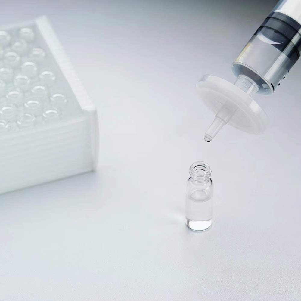 ALLPURE Nylon Syringe Filters, 25 mm, 100 pieces, 0.45 μm
