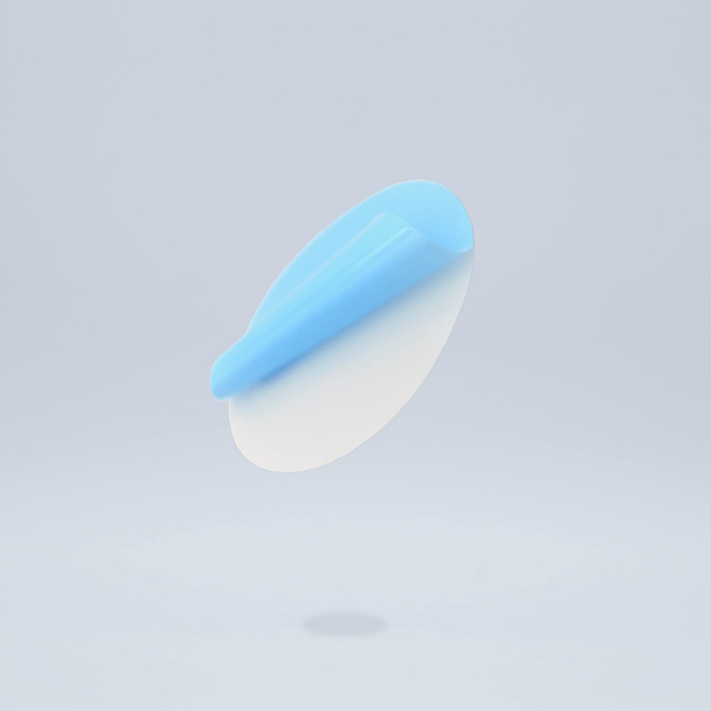 KROPP Self-Adhesive Diffuser Films for LED lamps, 8 cm circular cut, milk glass film for beautiful appearance and light diffusion, set of 9 pieces.
