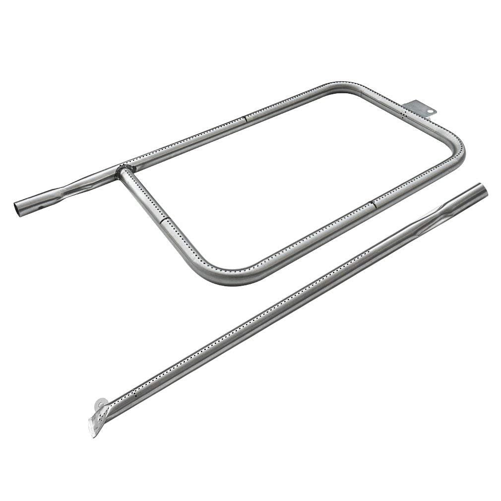 Stainless steel burner tube fits Weber Q300/Q3000 series gas grills (replacement part 60036/80387/65032).