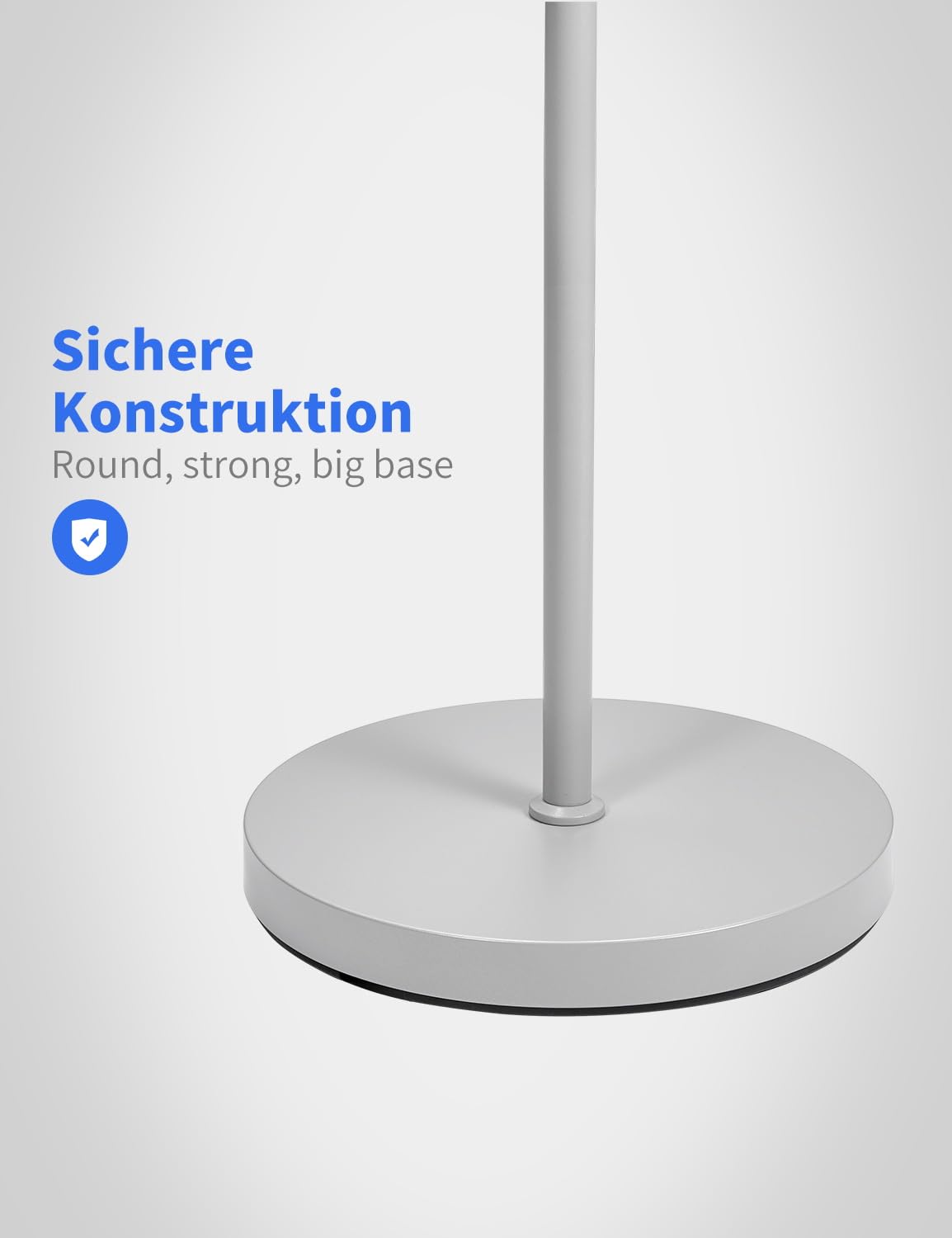 35W LED Floor Lamp Dimmable Gray, 4200LM Floor Lamp for Living Room with Remote Control & Touch Control, 3000-6000K LED Torchiere Lamp with Reading Light, LED Floor Standing Lamp for Bedroom Office