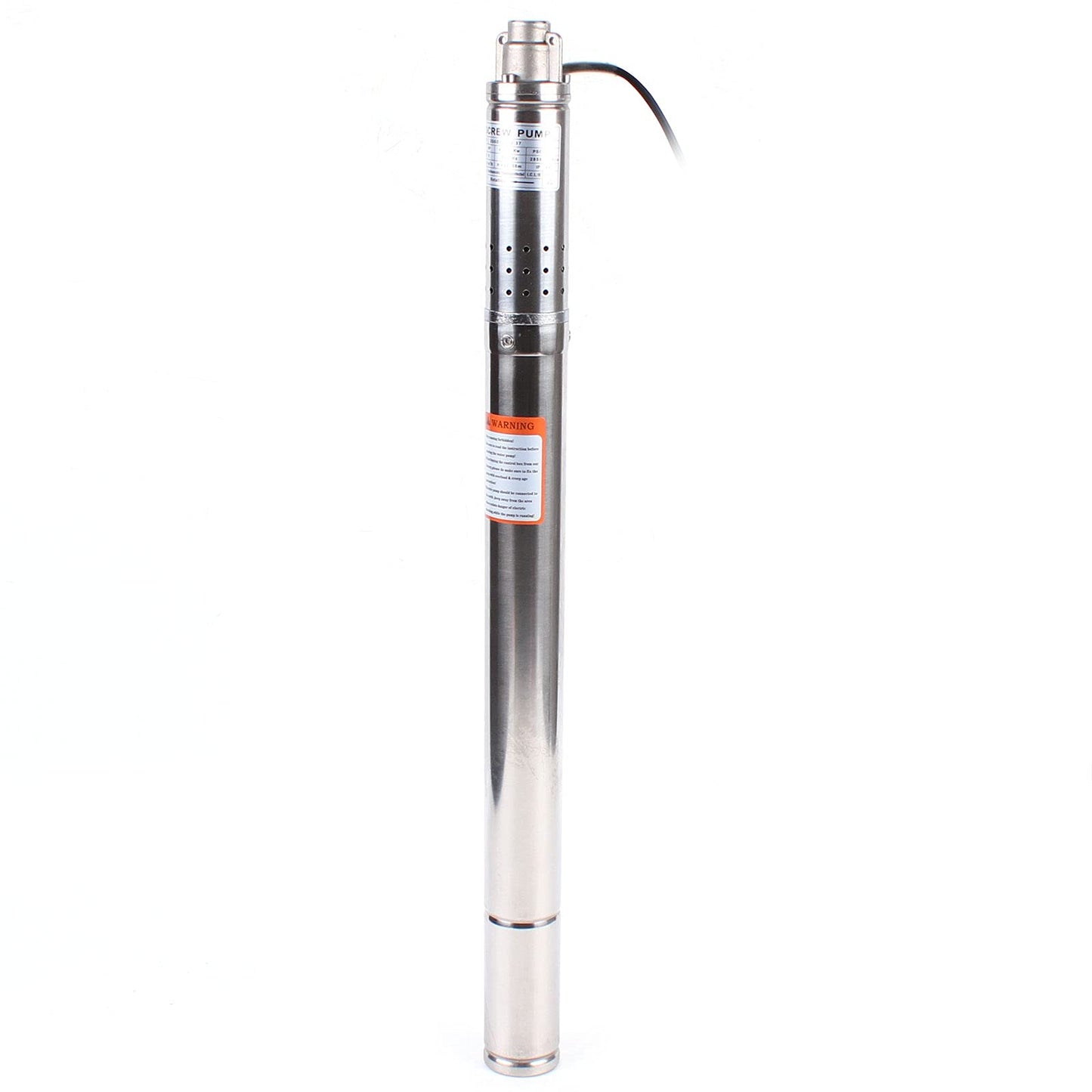2" Deep Well Pump Submersible Pump 370w Well Pump Pipe Pump Garden Pump Sand Resistant 55m 1000 L/h