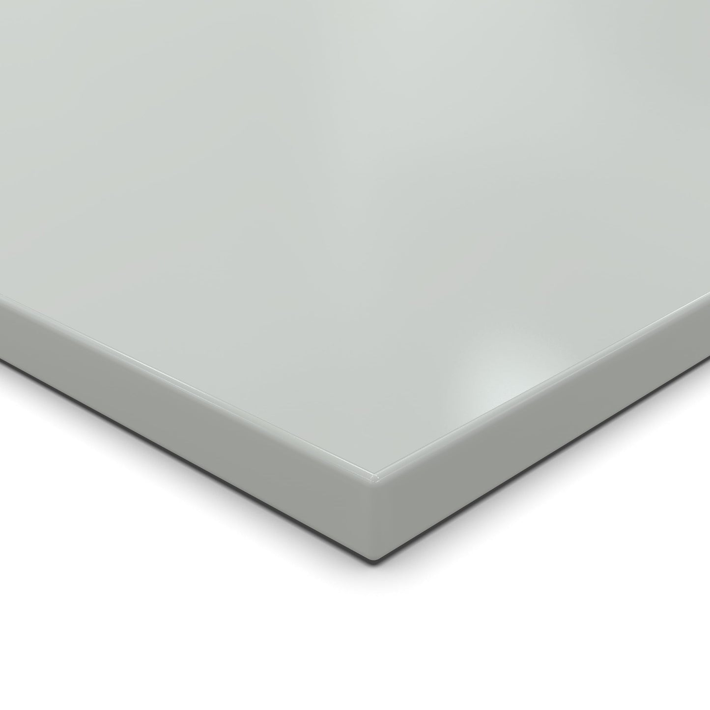 AUPROTEC table top 28mm grey 1600 mm x 600 mm wood panel melamine-coated chipboard with 2mm ABS edge choice: 160x60 cm