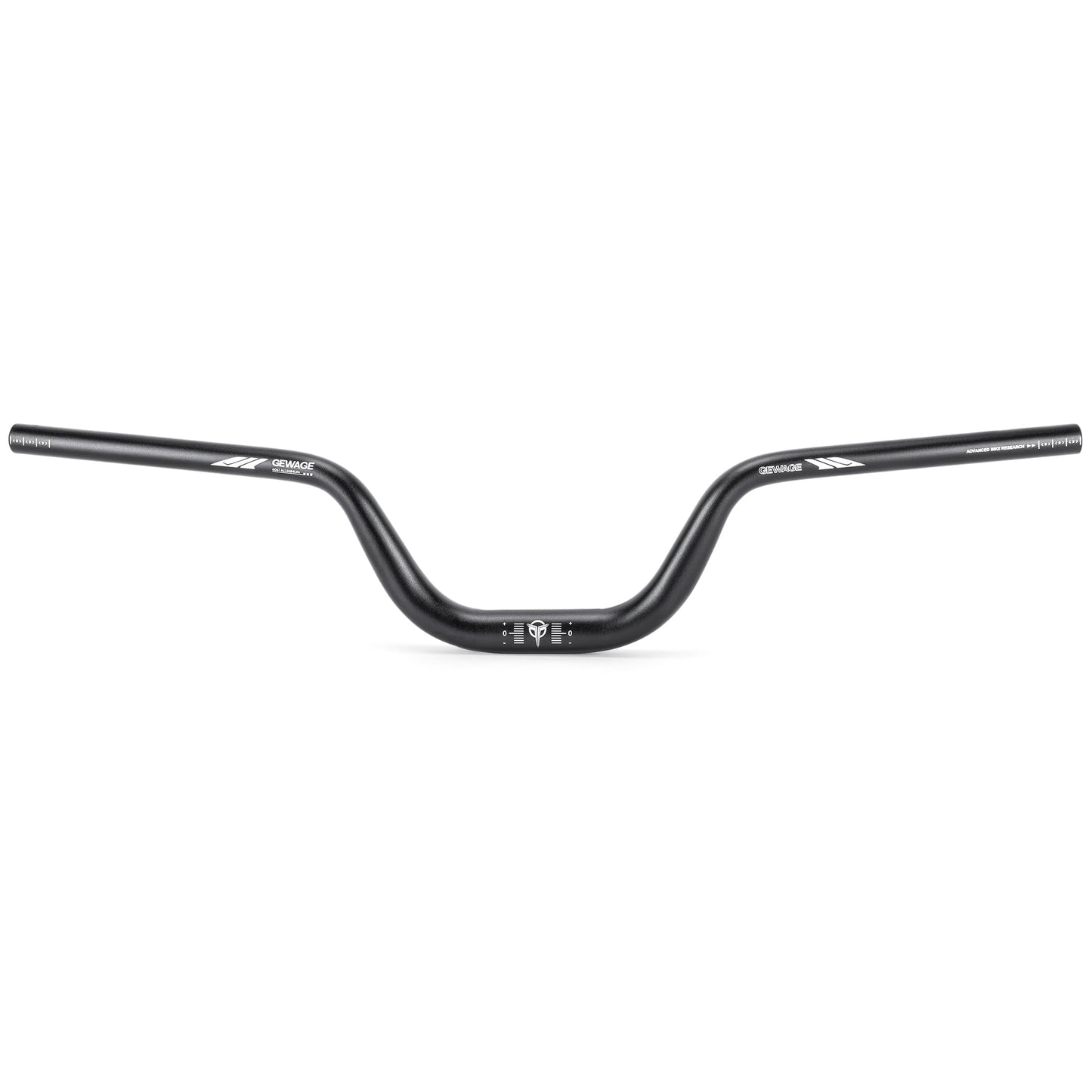 Daring bicycle riser handlebar made of lightweight aluminum alloy, 780mm long, compatible with 31.8 stem, ideal for mountain, road, and hybrid bikes with multiple rise options. (120mm height)