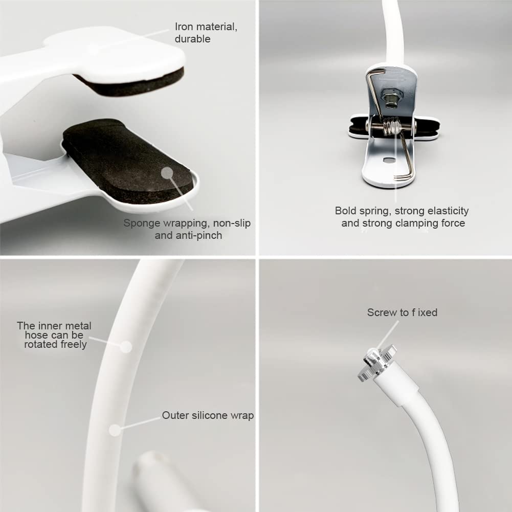 Baby Monitor Holder for HelloBaby, Flexible Baby Monitor Mount, Compatible with HelloBaby models HB65, HB66, HB248, ANMEATE SM935E.