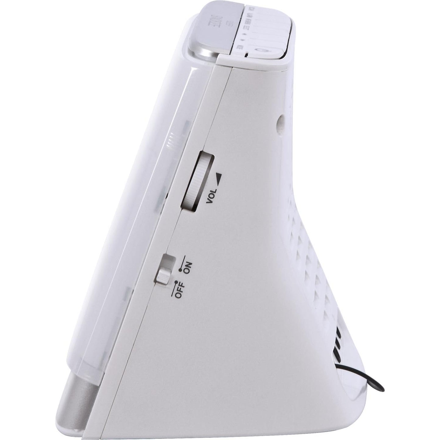 IMPERIAL DABMAN d15 - Radio alarm clock (DAB +, FM, 2 alarm times, dimmable display, USB charging port) - White.