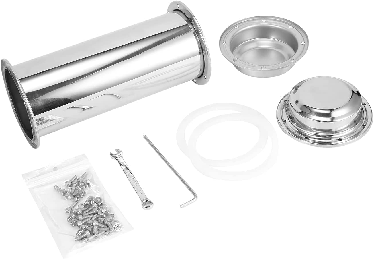 Time capsule made of anti-corrosion and waterproof 304 stainless steel, a durable container for granddaughter's future graduation gifts (16.3 inches)