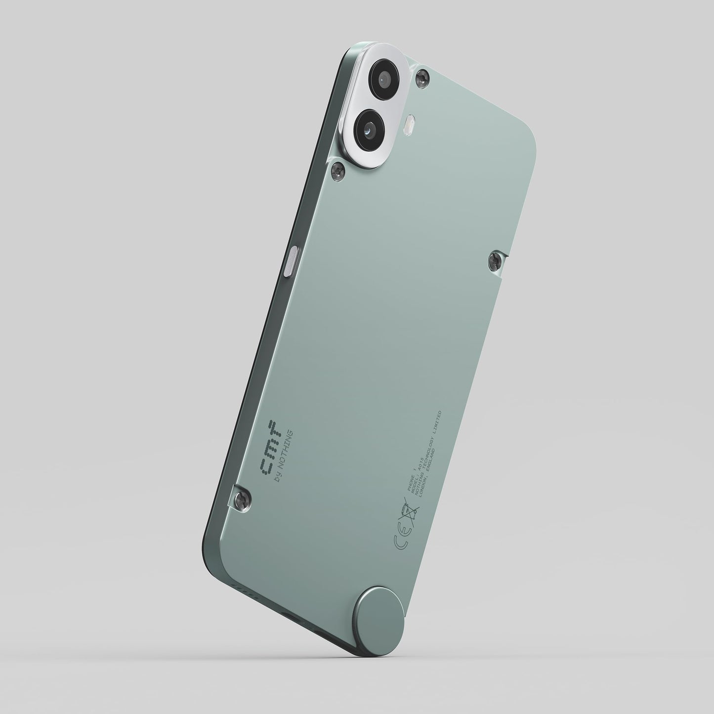CMF Phone 1 8+128GB - contract-free phone with 50 MP Sony camera on the back with Ultra XDR, 6.67-inch Super AMOLED display, and Nothing OS 2.6 - Light Green.
