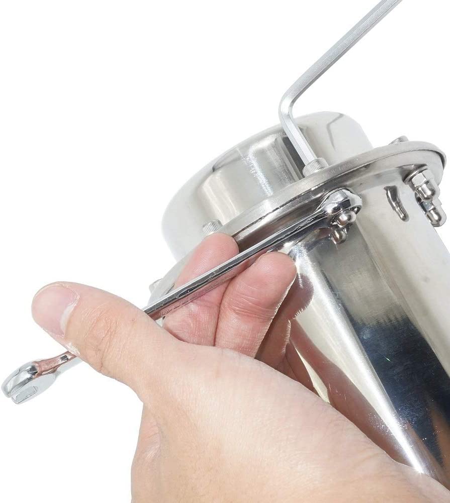 304 stainless steel time capsule - corrosion resistant waterproof container. Buryable metal time capsule. Best graduation gifts for granddaughter (13.4 inches).