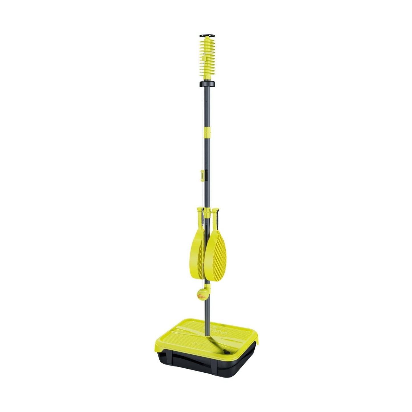 Swingball PRO Set for all surfaces, the ultimate game for ages 6 and up to adults, real tennis ball and 2 power racquets, adjustable height up to 1.8 meters.