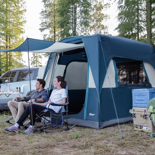 Portal Rear Tent 4-5 Person 2-in-1 Car Tent Camping 2000mm Waterproof Camping Tent with Tailgate for Camping, Outdoor, Hiking