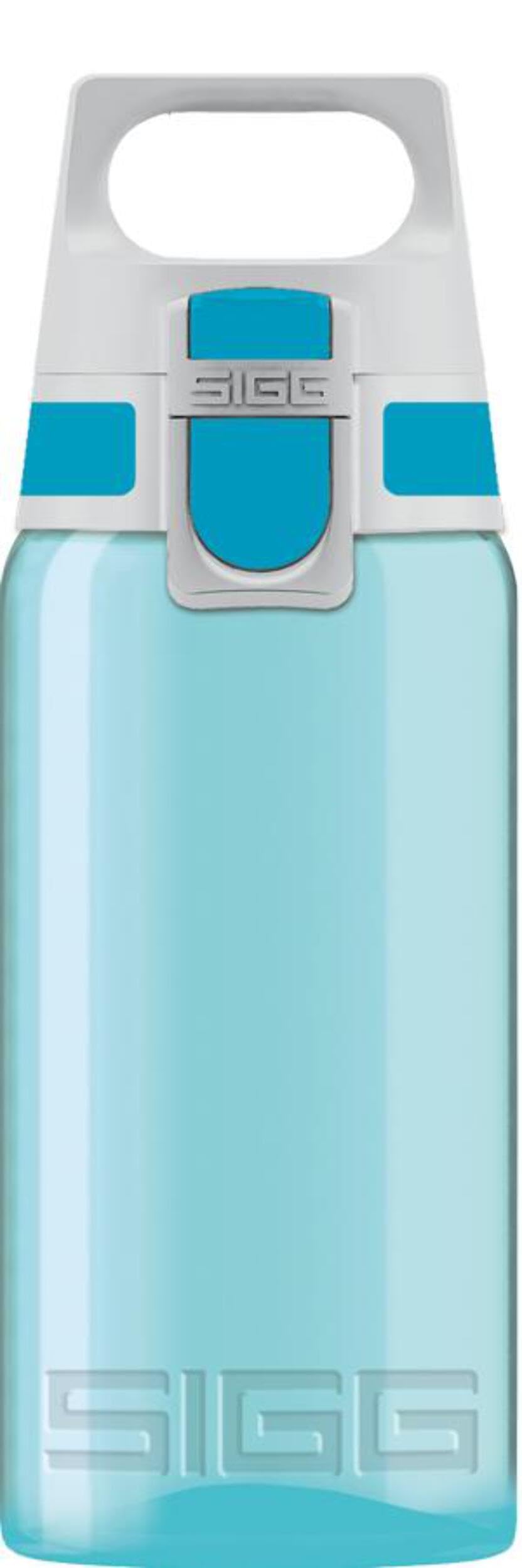 SIGG VIVA ONE Aqua Kids Water Bottle (0.5 L), non-toxic, leak-proof with one-handed operation for sports.