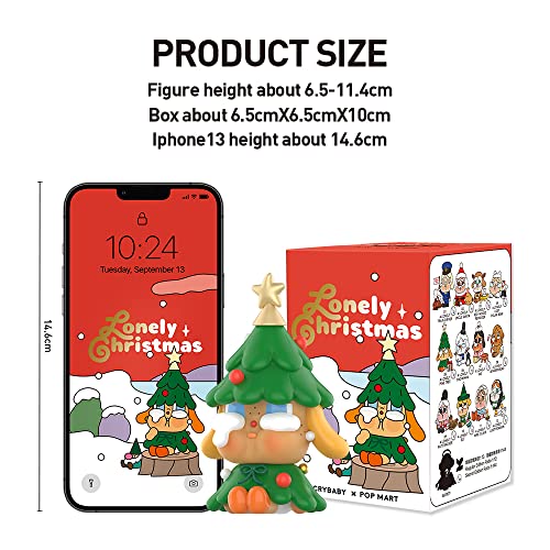 POP MART Crybaby Lonely Christmas Series-1PC Pop Figure Random Figures Action Figures Collectible Art Toys Toy Figures Gift