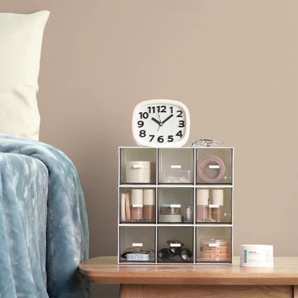 Tea box with 3 drawers, tea bag organizers, kitchen organizer, fridge organizer, plastic tea bag boxes, vanity table organizer, storage box for tea bags, coffee pods, sugar, etc.