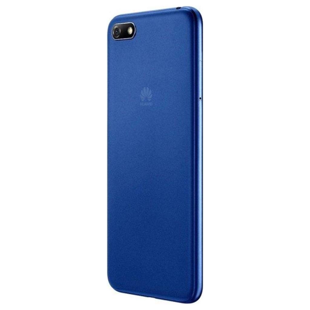 Huawei Y5 2018 Dual-SIM smartphone 5.45-inch display, 3020mAh battery, 16GB internal storage, Android 8.0, blue.