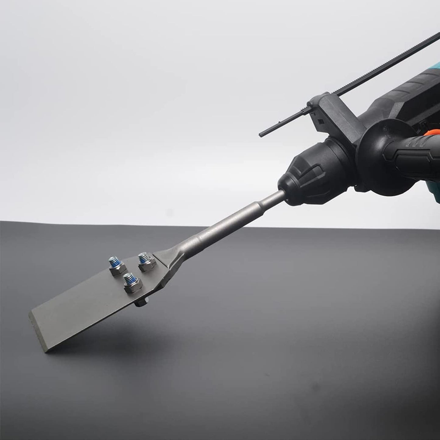 RANSENER'S SDS-Plus 250x100 mm putty chisel, floor scraper for removing floor adhesive, carpet, linoleum, tile adhesive, PVC tiles, paint