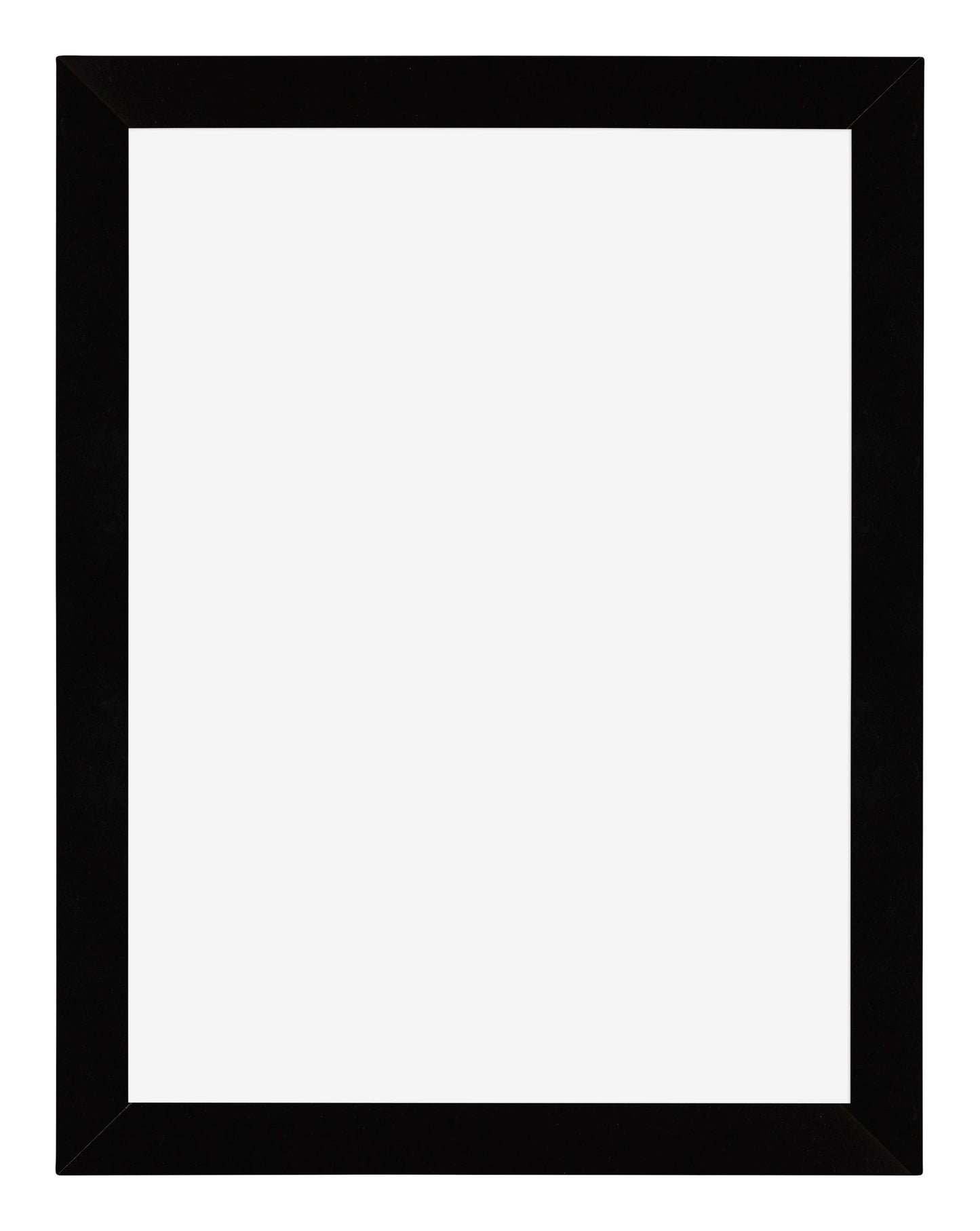 Your Decoration - Picture Frame 75x100 cm - Black High Gloss - MDF Frame with Acrylic Glass - Non-Reflective - 75x100 Size - Mura