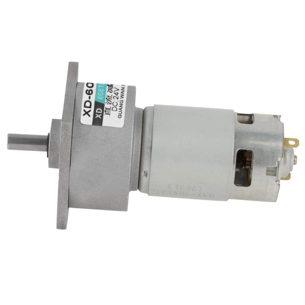 5-600 RPM speed reducer gear motor DC 12 24V 35W CW CCW high torque speed gear (24V 30RPM)