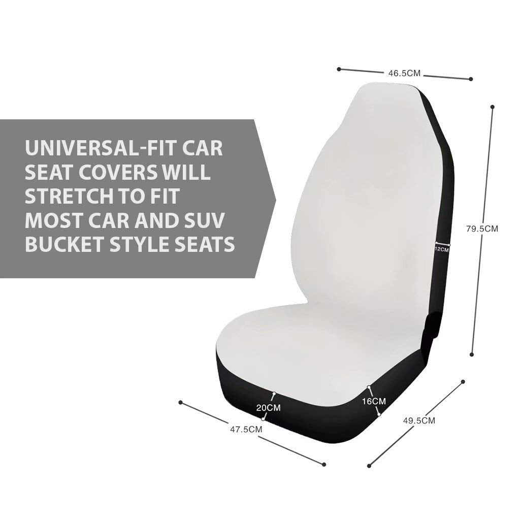 Showudesigns Boho Aztec Car Seat Covers Front Seats Only Southwest Car Accessories for Women Men Car Seat Protection Car Floor Mat Covers for Sedan, Truck, SUV.