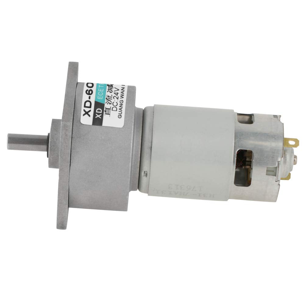 5-600 RPM speed reducer gear motor DC 12/24V 35W CW/CCW micro high torque speed gearbox (12V 10RPM)