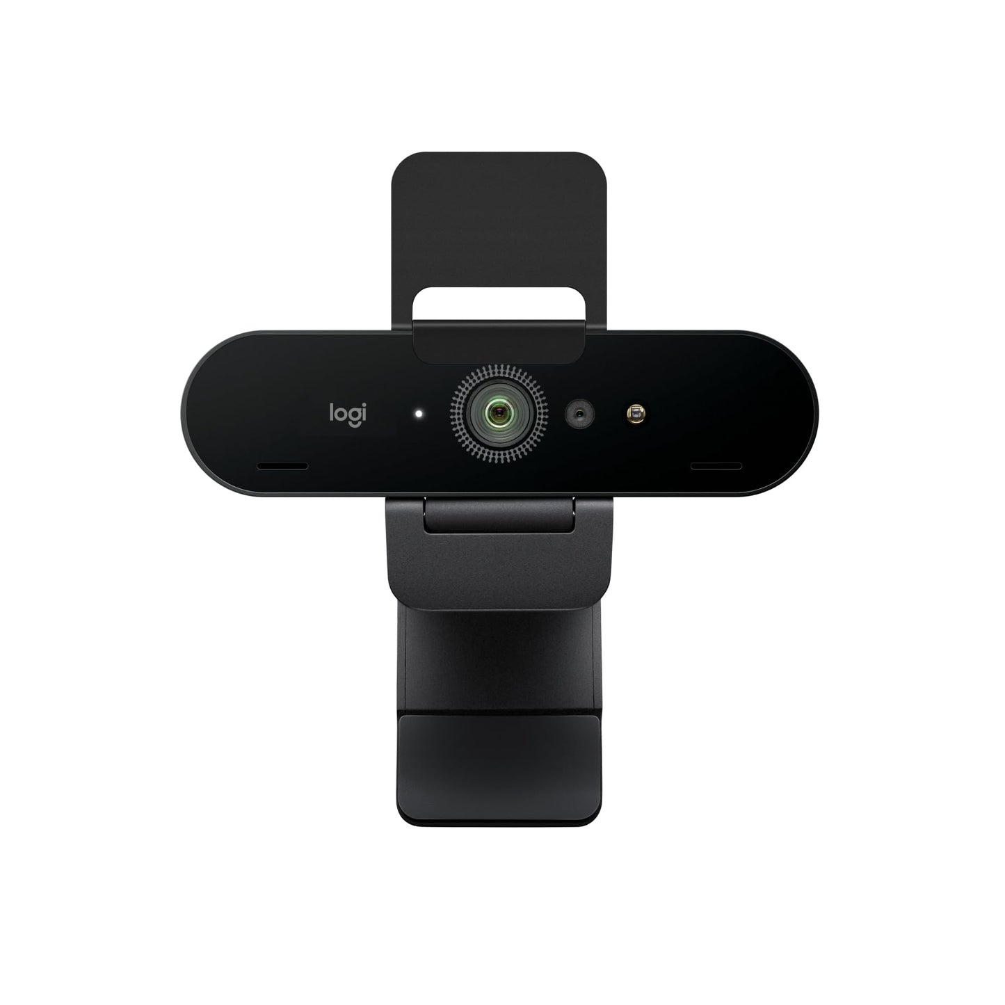 Logitech Brio 4K Webcam, video calls, noise-canceling microphone, automatic HD exposure correction, Microsoft Teams, Zoom, Google Voice, Google Meet, PC/Mac/Notebook/Macbook - Graphite