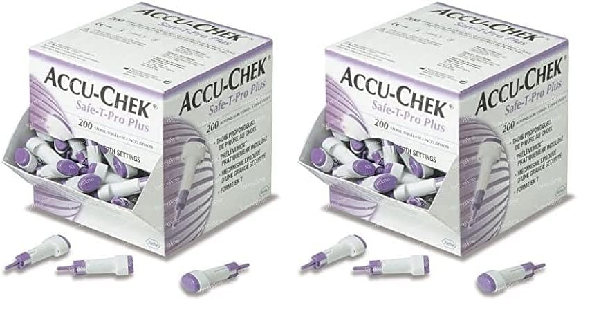 Accu-Chek Safe T Pro Plus Lancets (Pack of 2)