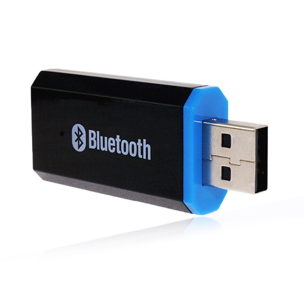 Bluetooth receiver for car, home stereo wireless music adapter for portable speakers, (AUX IN) with 3.5mm cable (H) LY-New